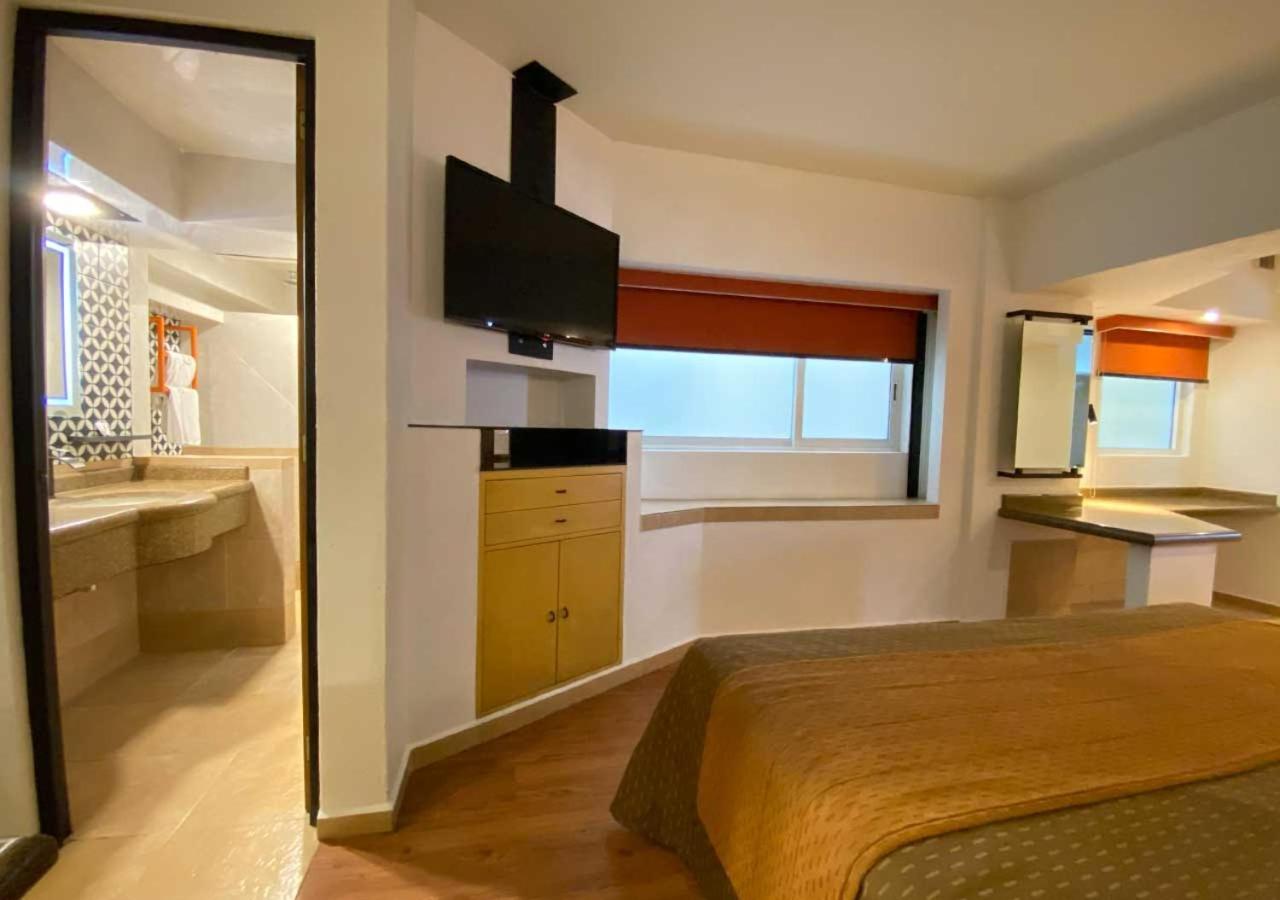 Hotel Villa De Madrid 멕시코 시 외부 사진