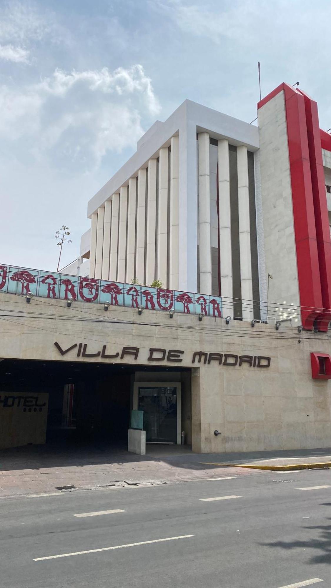 Hotel Villa De Madrid 멕시코 시 외부 사진